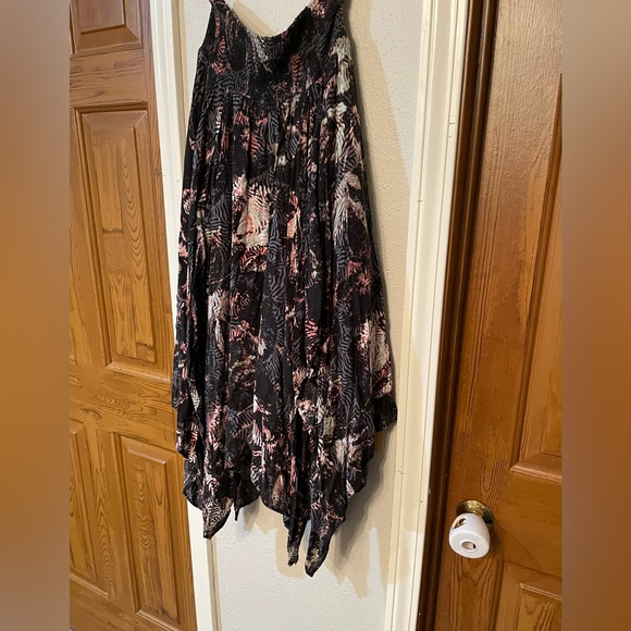 Free People Floral Strapless Skirt XS - Picture 4 of 8